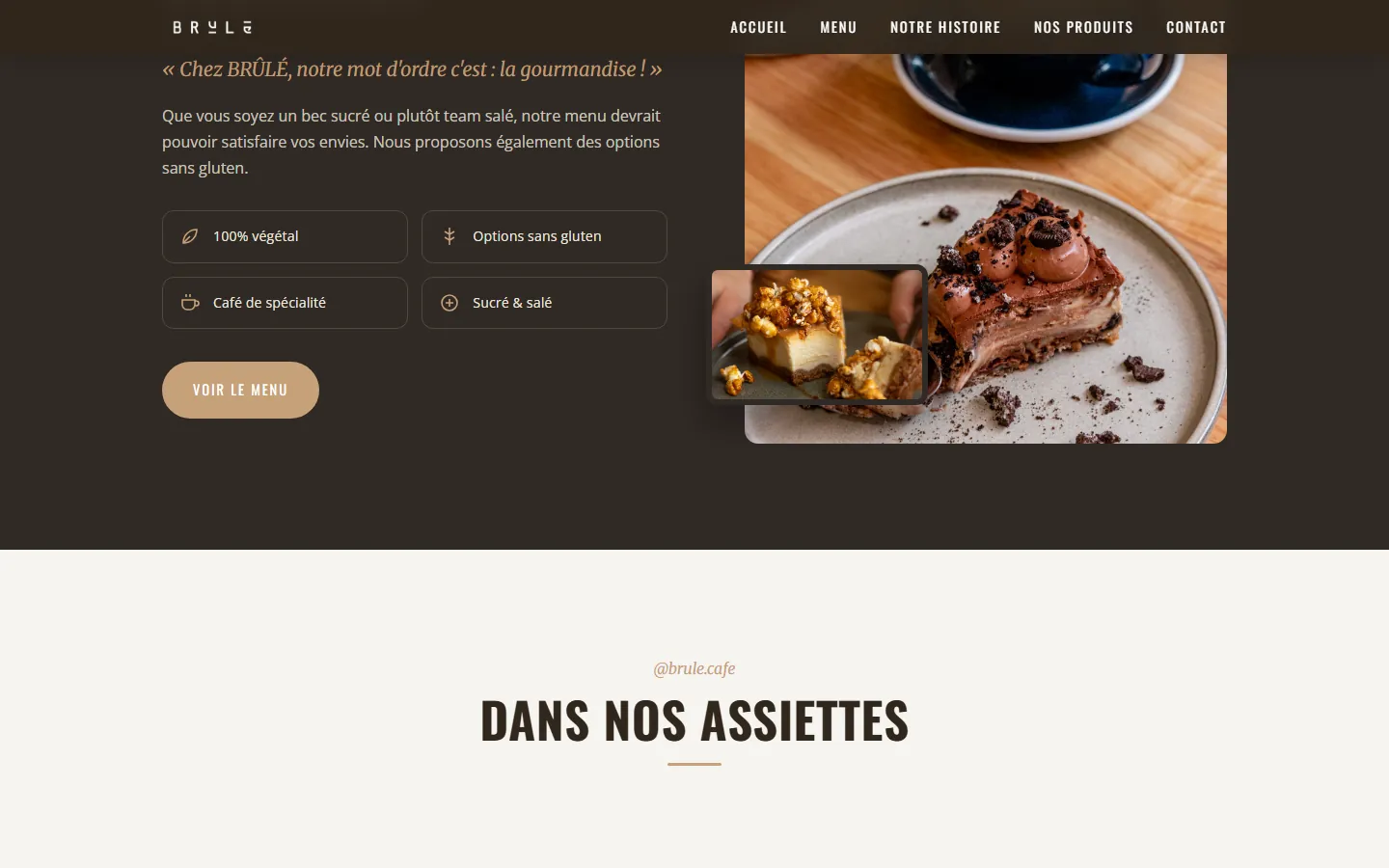 Cuisine végétale et galerie